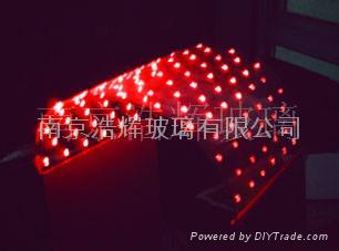 LED發光玻璃柱  LED發光柱 2