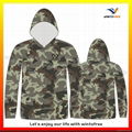 Custom made sublimation tournament Fishing Jerseys with hoodies 2