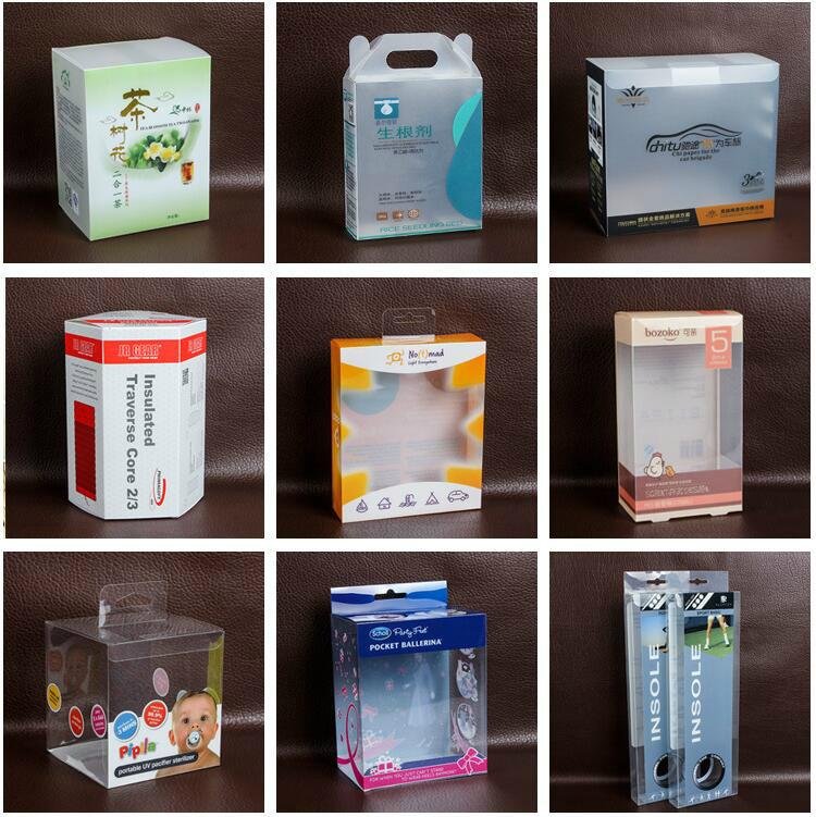 厂家订制印刷透明PVC彩卡  PVC折盒 PP灯罩 PP塑料盒 4