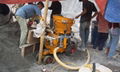 dry gunite machine application