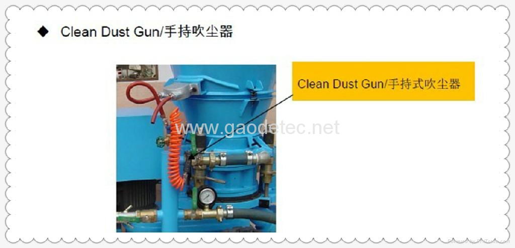 refractory gunite machine