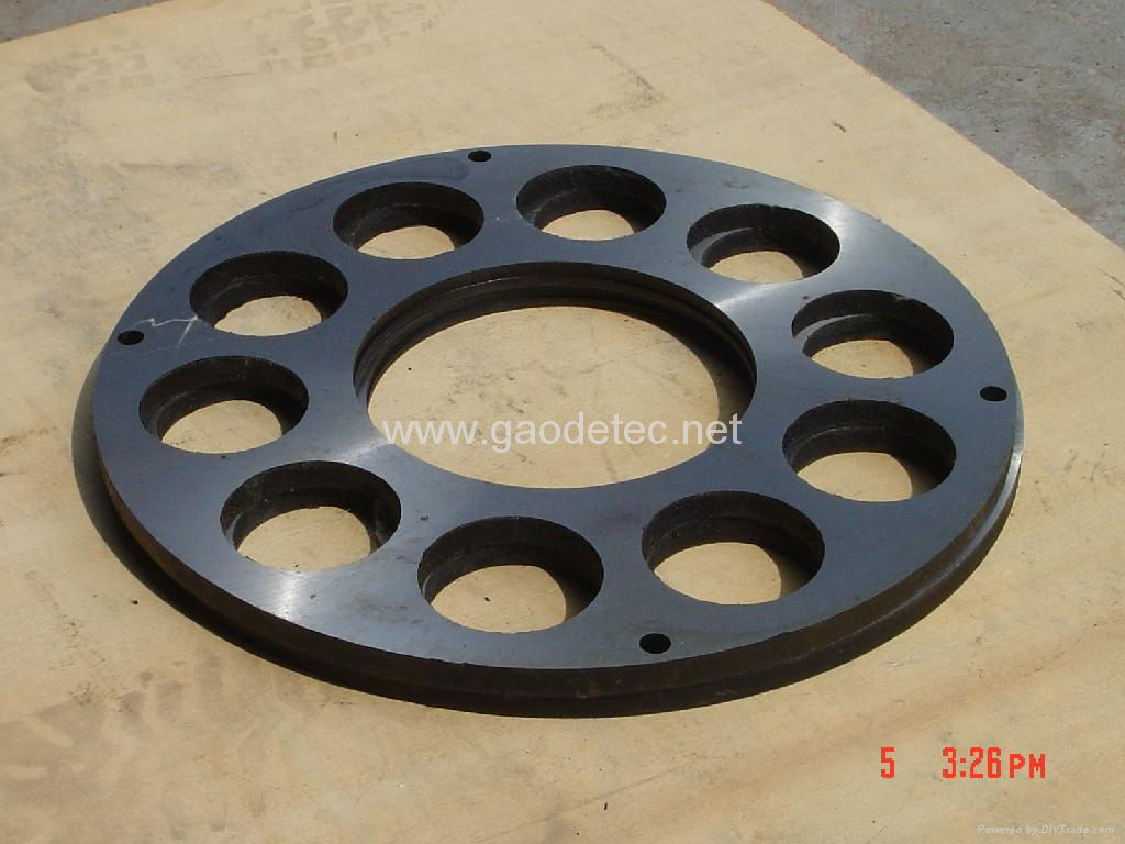 Rubber pad Steel rotor plate metal plates 4