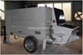 Diesel Engine Concrete Spray Pump with Hopper Capacity 400L