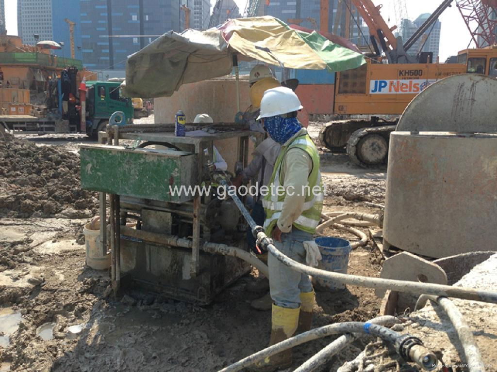 grout pumps application