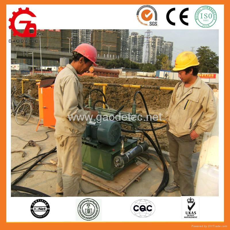 hydraulic grout pump