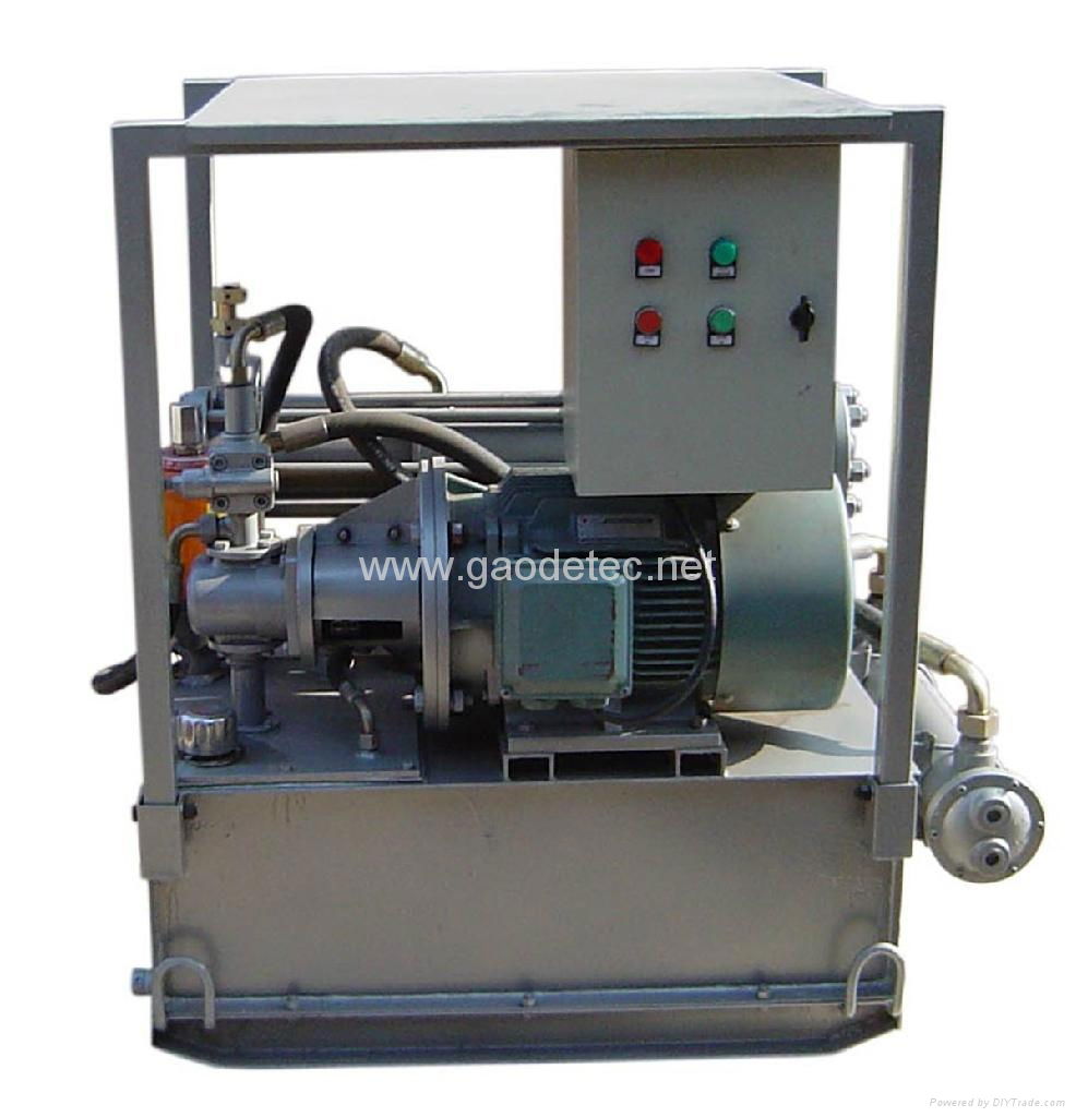 hydraulic grout pump