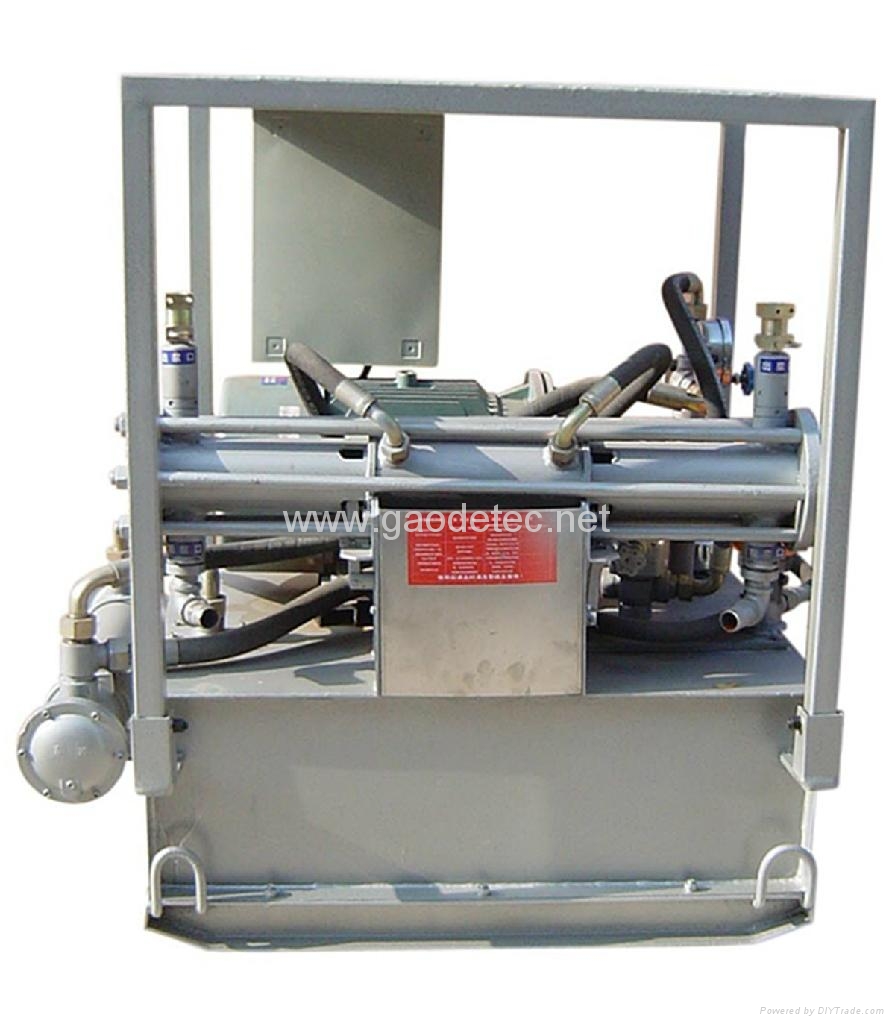 hydraulic grout pump