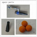 spray nozzle for mortar plaster pump