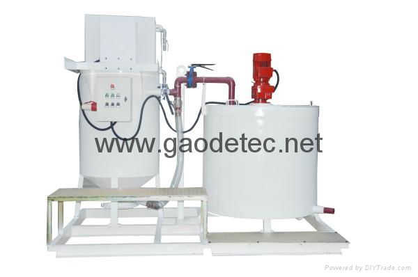 customize GMA500-100E White grout mixer and agitator for Singapore customer