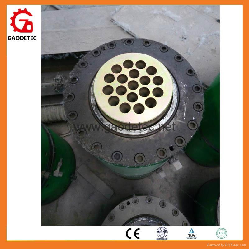 hollow hydraulic cylinder for prestressed anchor