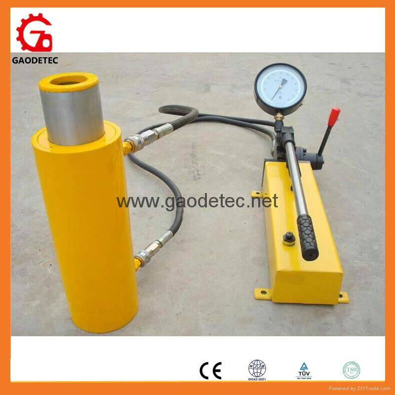 double acting hydraulic hollow cylinder