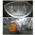 double stainless steel heating coating for road marking machine