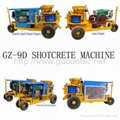 Shotcrete machine supplier from China