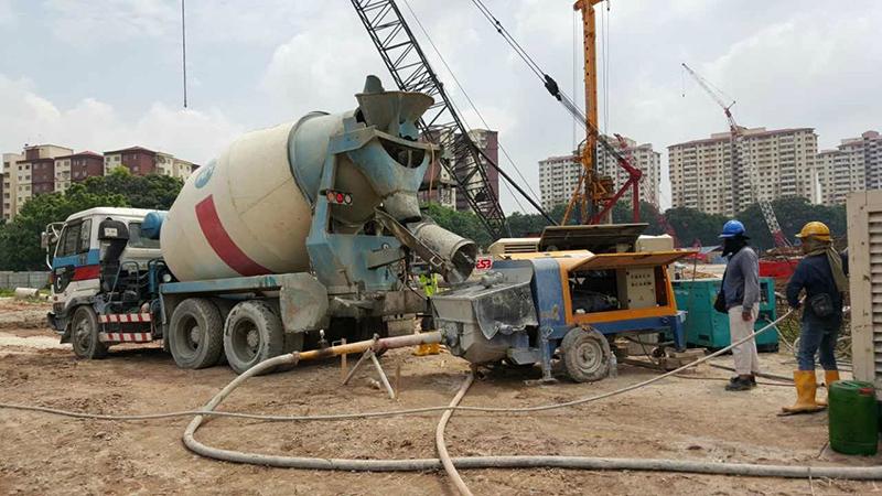 Coal Mine Concrete Pump