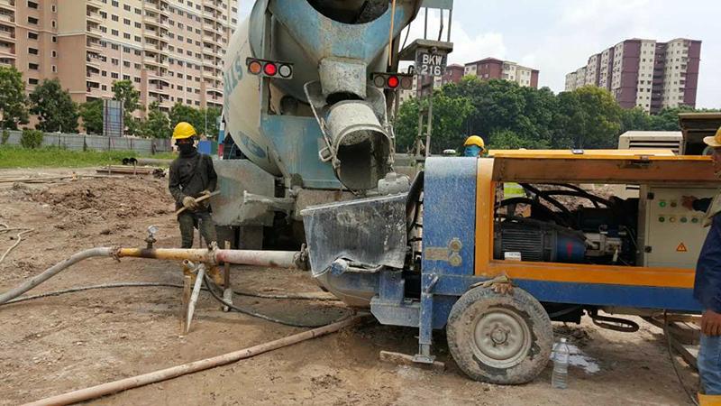 malaysia concrete pump