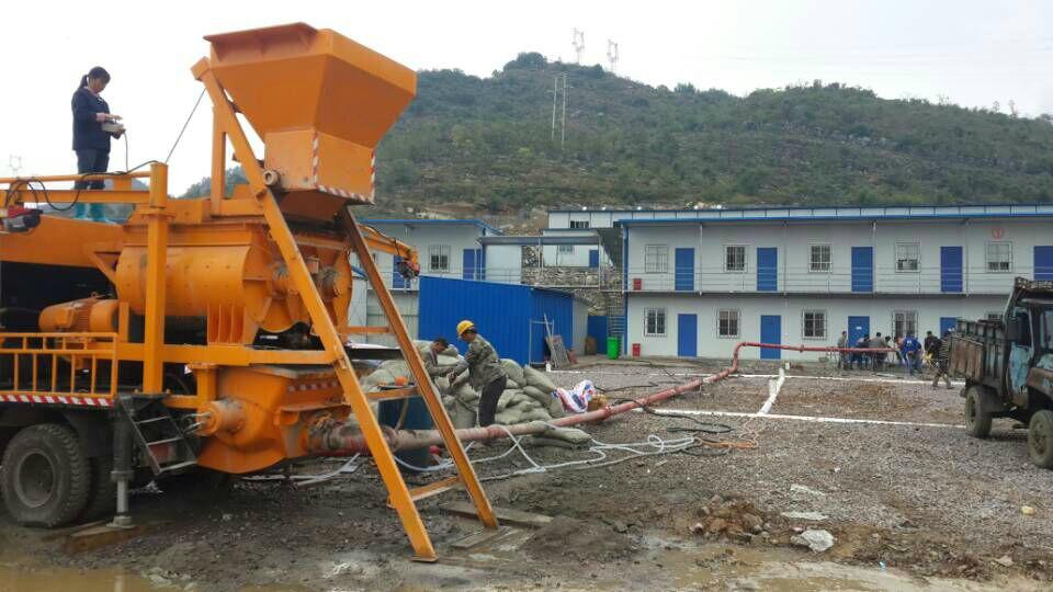 concrete mixer pump china