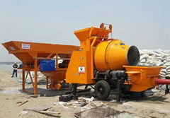 JBT40 P1 portable concrete mixer and pump