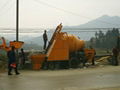 electric motor concrete pump mixer