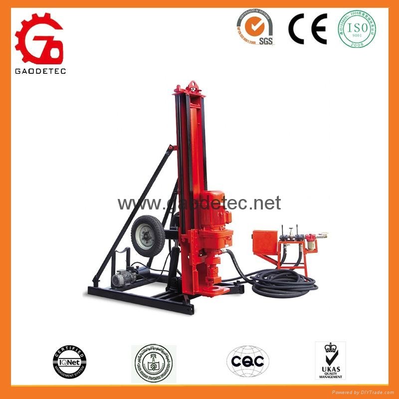 GD160 portable DTH drilling rig
