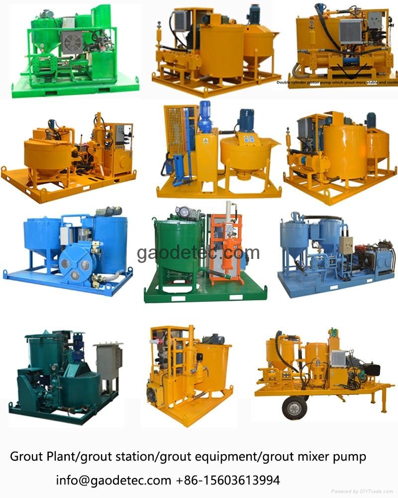  high speed cement mixer pump for grouting 4