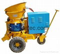 The application of shotcrete machine