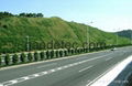 Hydroseeding machine for slope protection planting