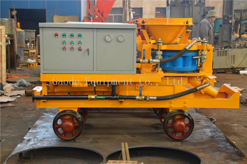 gunite machine