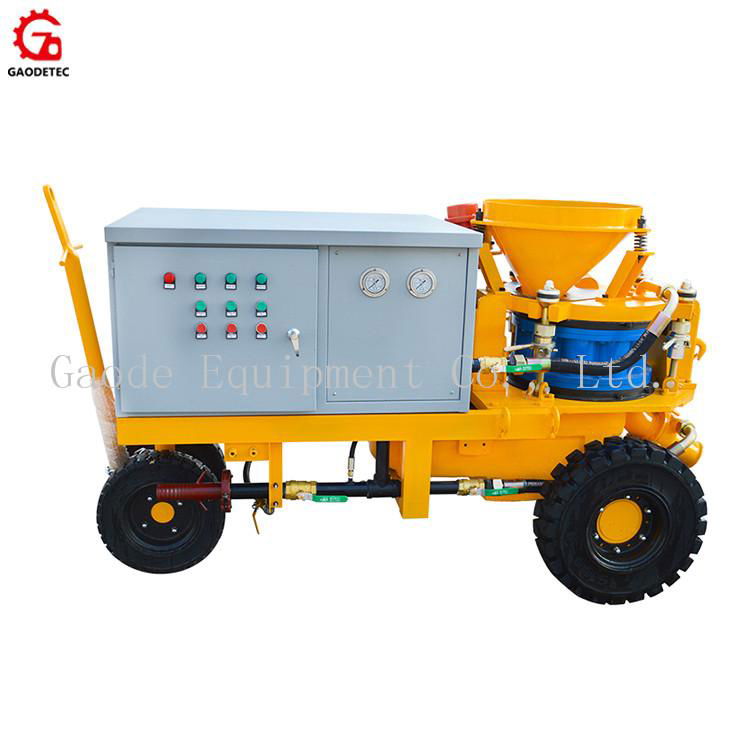 gunite machine