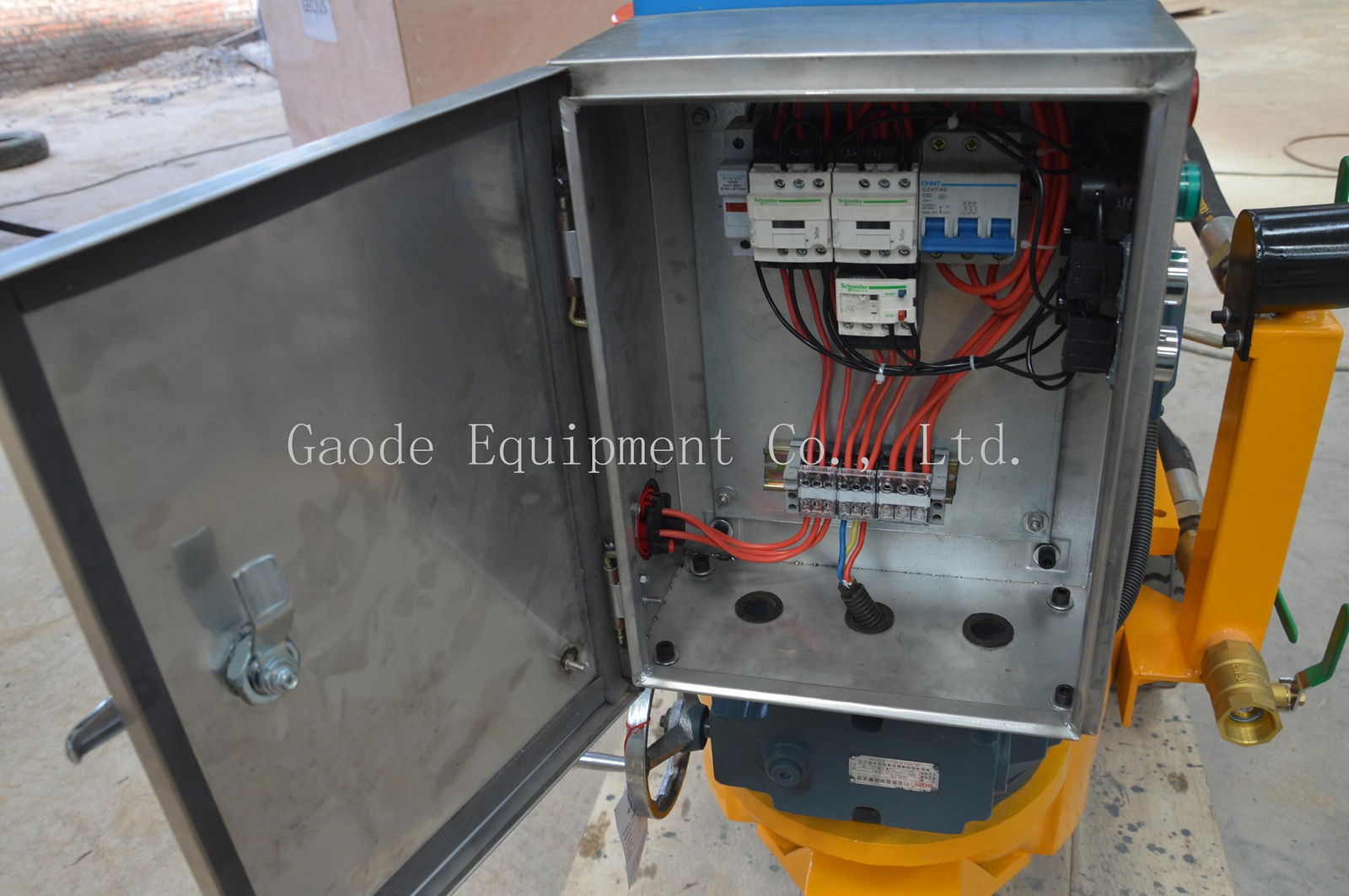  dry and wet concrete spraying gunning machine 4