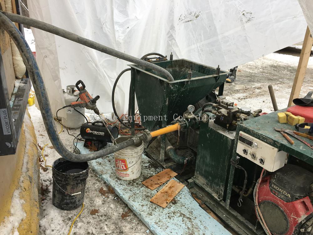 wet shotcrete pump 