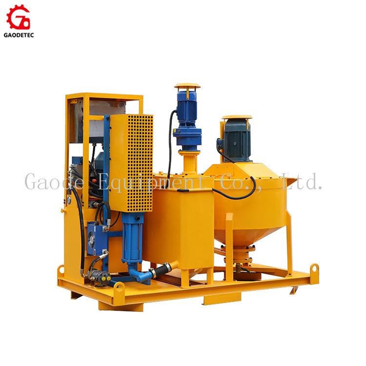 Gaodetec Cement mixing and grouting Equipment to Malaysia - GGP300/300/