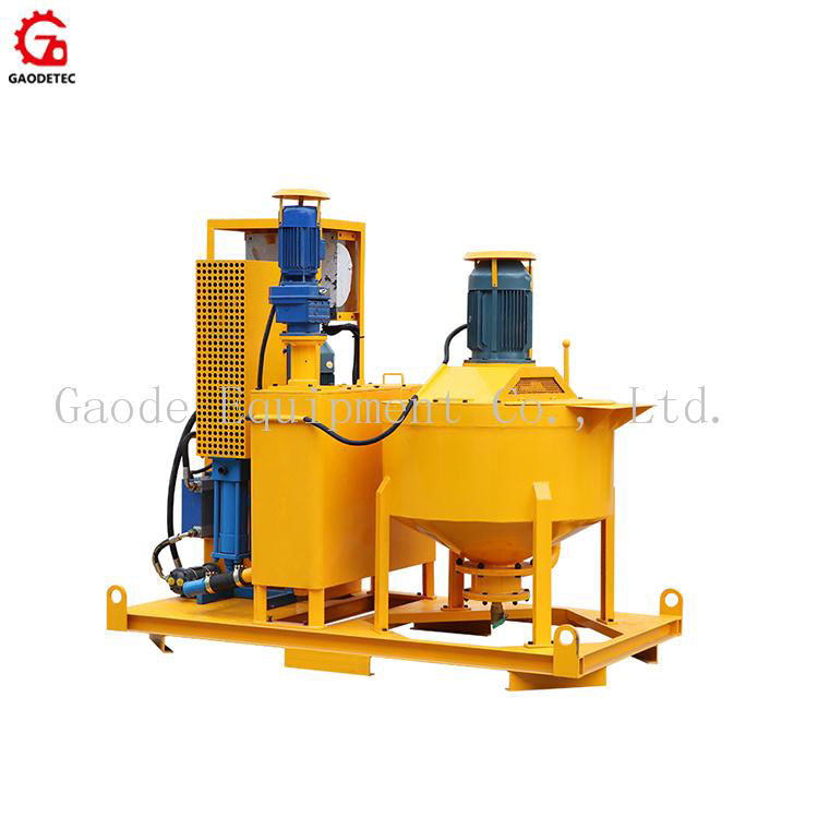 grout pump plant