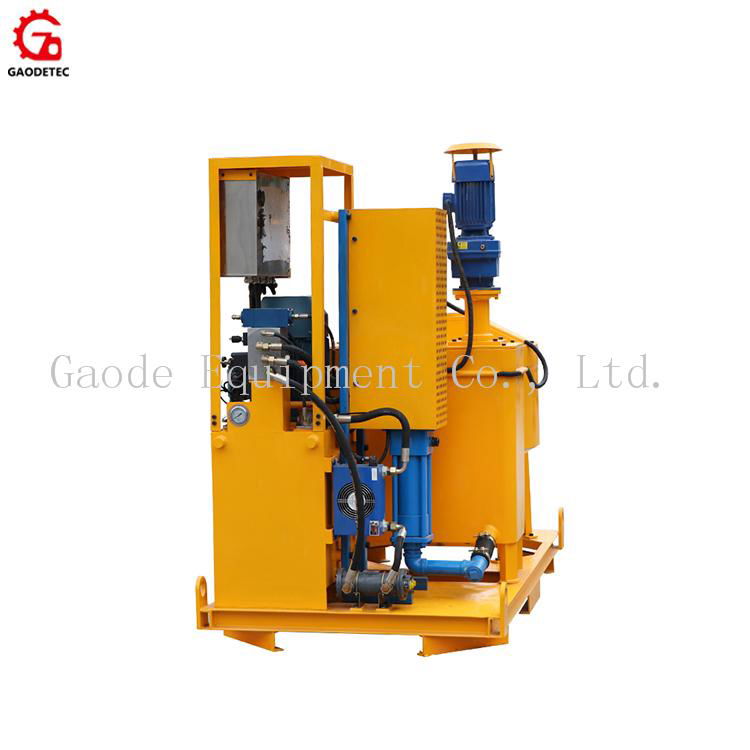 electric cement grouting machine compact grout mixer Pump for sale in Bauma  5