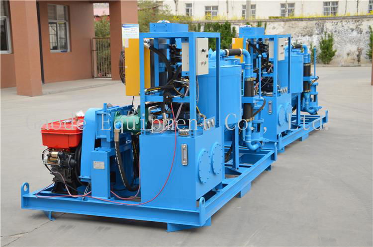 GGP250/350/100 PI-D  hydraulic diesel engine grout plant 4