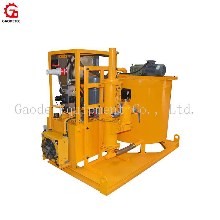 TBM grout equipme