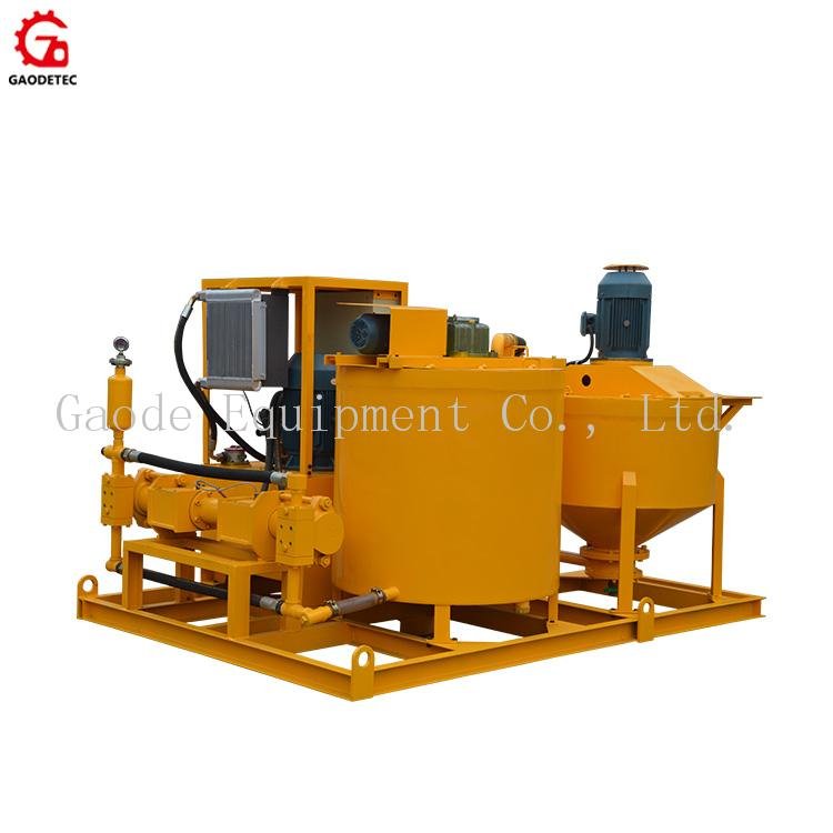 Compact Grout Mixer Pump  with Good Price for Dam Grouting 5