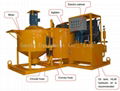 grouting pump plant 