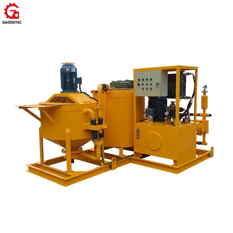 grout mixer plant