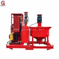 Electric driven cement grout injection pump plant machine for 