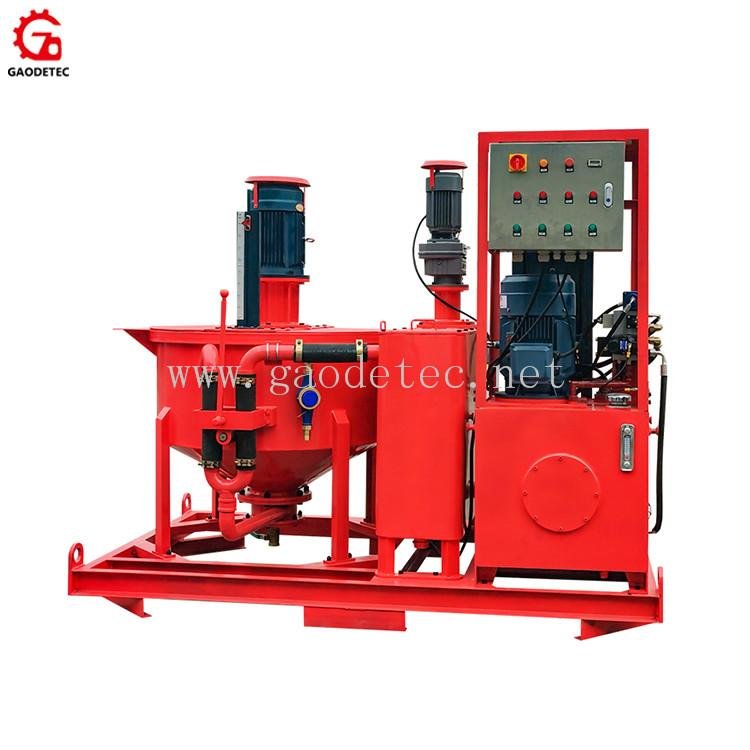 Electric driven cement grout injection pump plant machine for  2