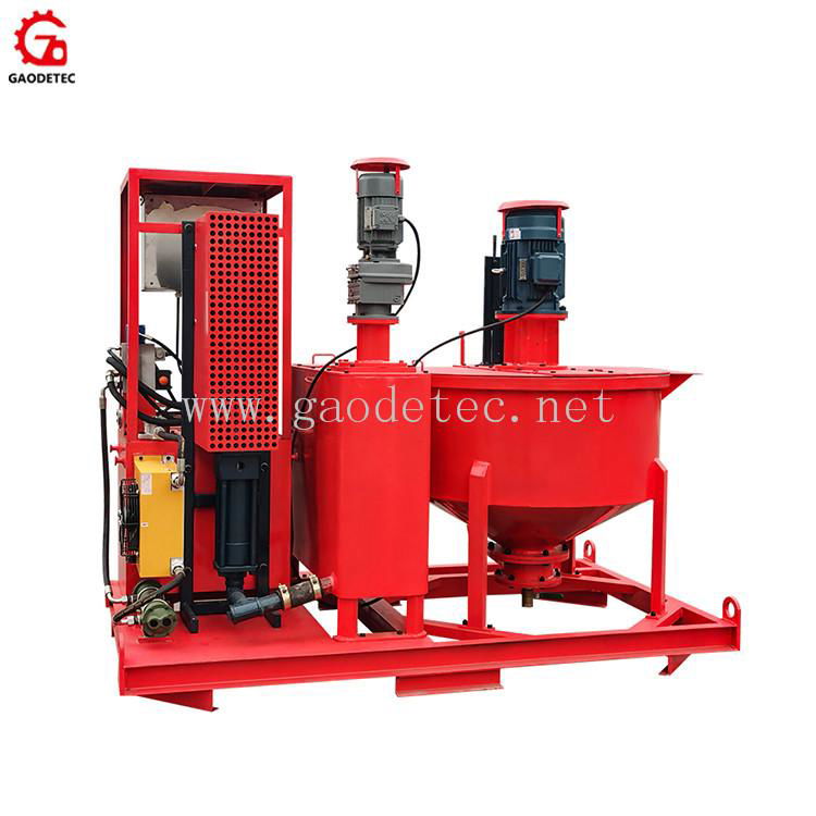 Electric driven cement grout injection pump plant machine for  3