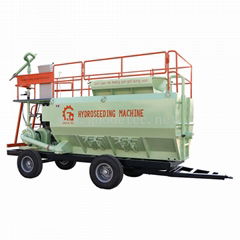 China landscaping diesel easy lawn hydroseeder for sale