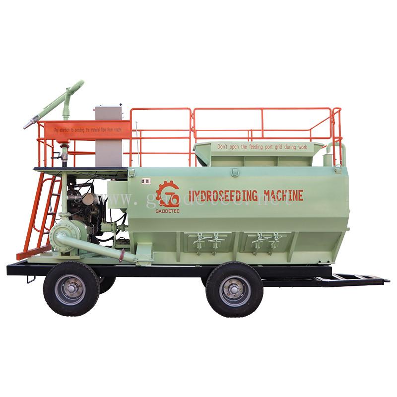 grass seed spraying machine