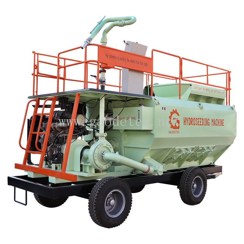 grass seed spraying machine