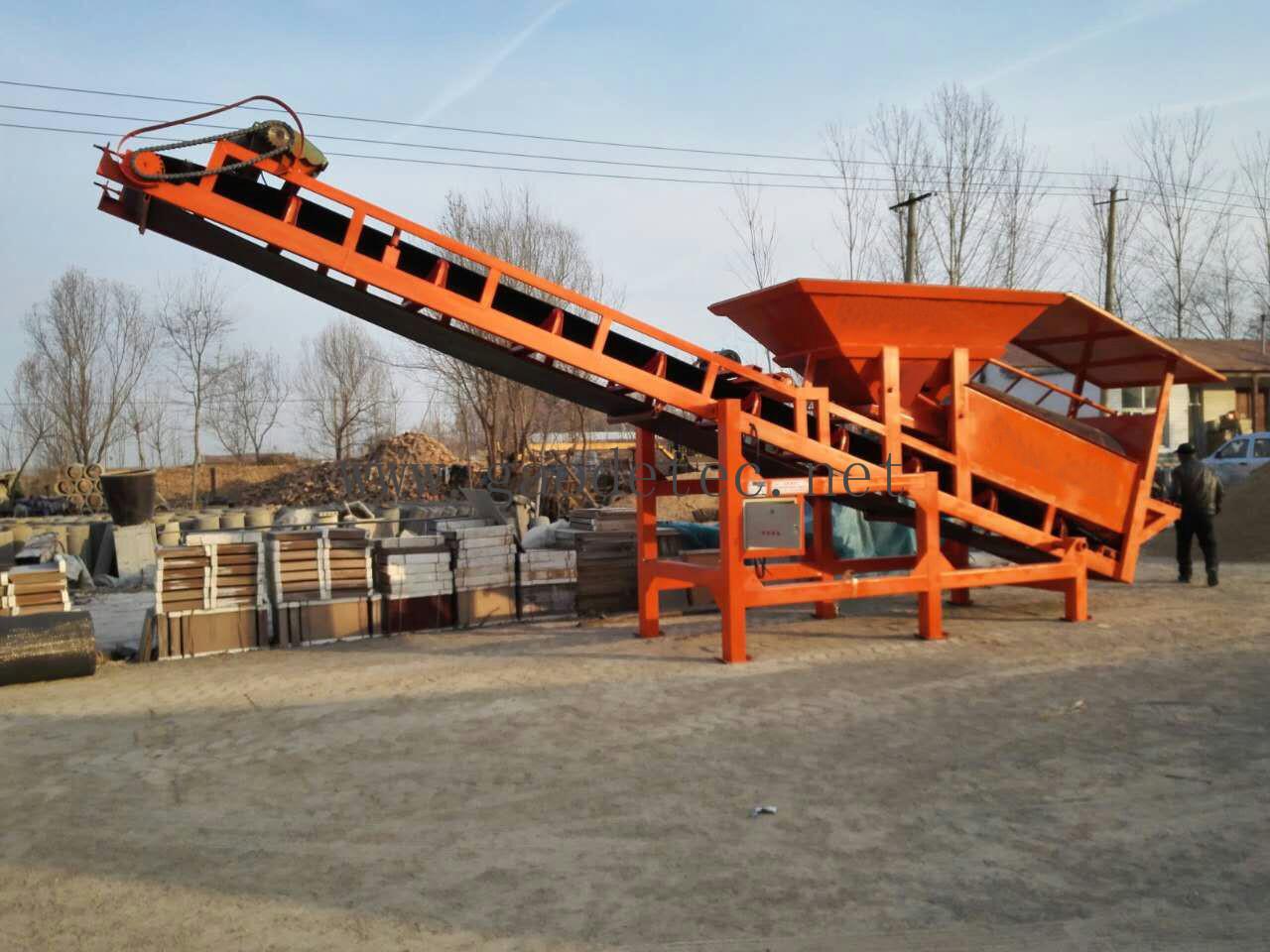 sand grading machine