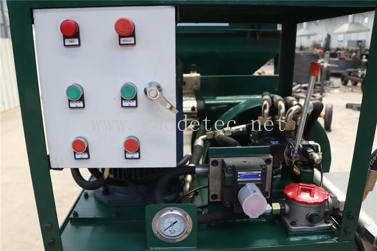 GDS1500E wet mix concrete electric motor shotcrete pump machine for sale 5