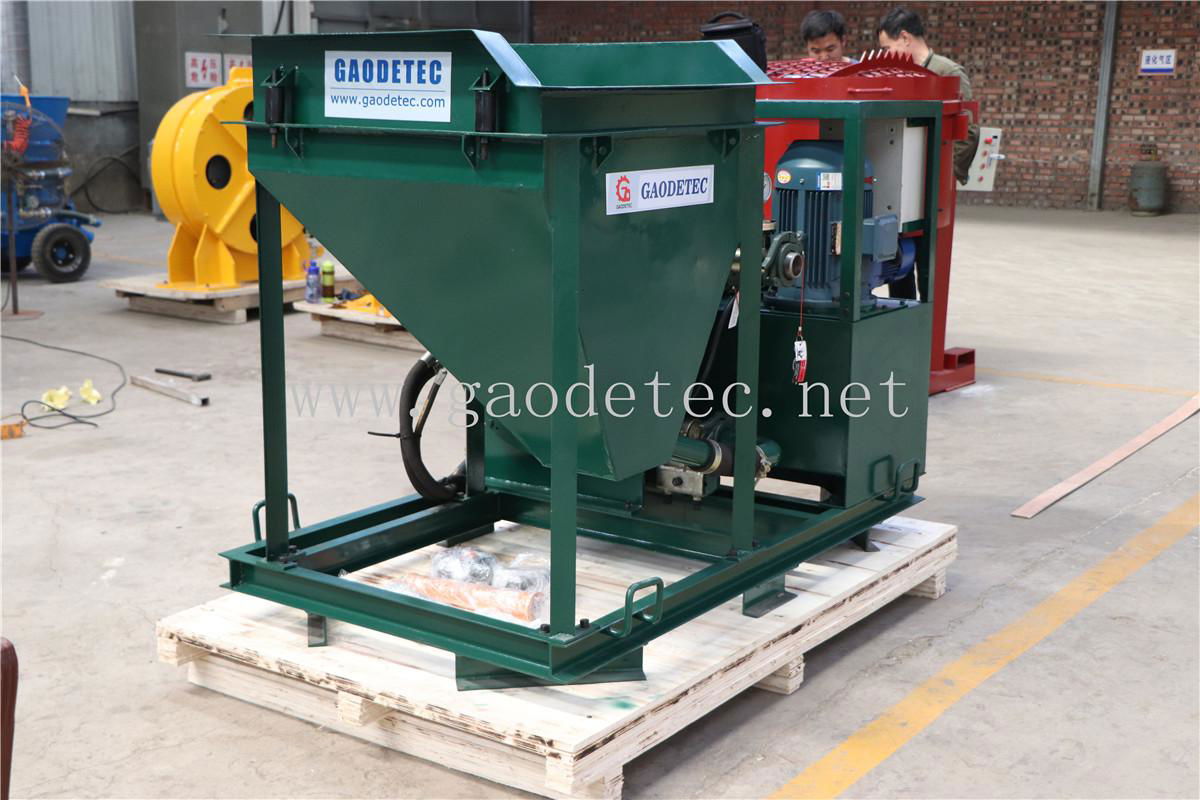 GDS1500E wet mix concrete electric motor shotcrete pump machine for sale 2