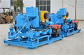 grout mixer pump station