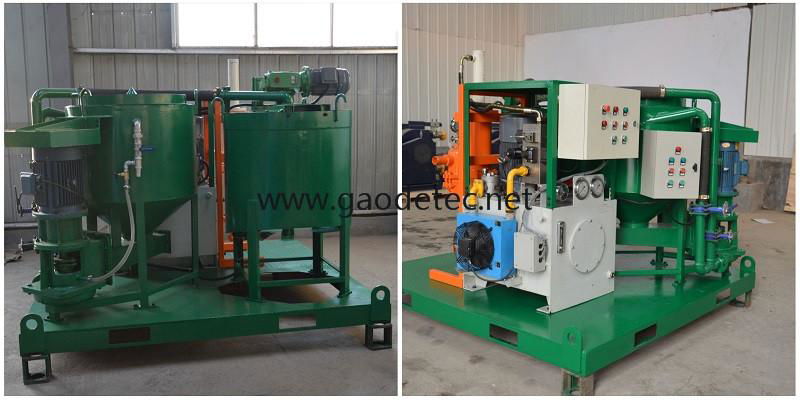 GGP300/350/85 PL-E grout plant for sale with factory price 5