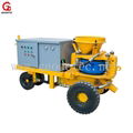 large output wet mix shotcrete machine for spraying concrete in Mine project